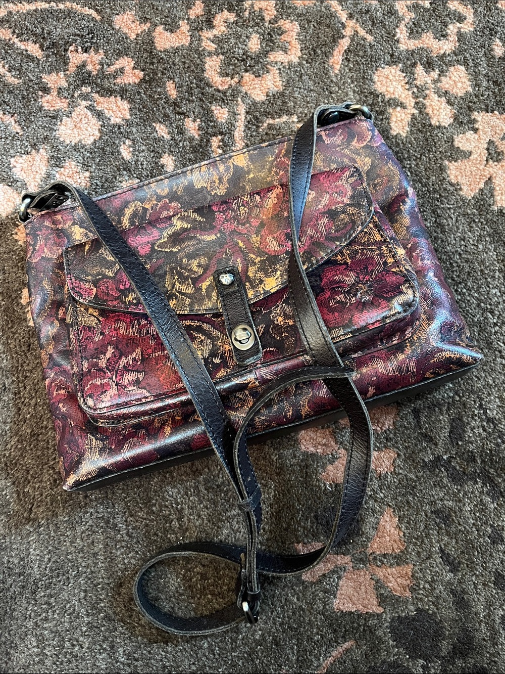 Patricia Nash crossbody floral